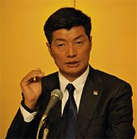 ロブサン・センゲ　チベット亡命政権主席大臣